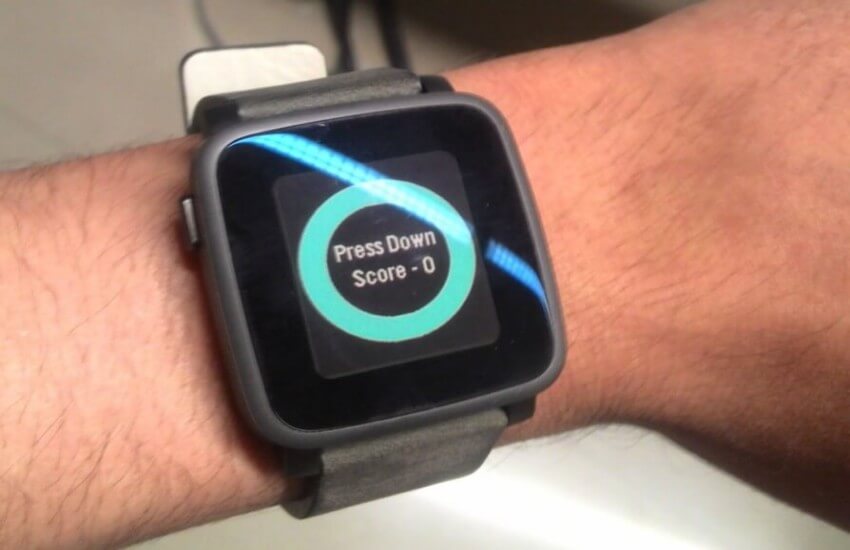 SpeedApp - A SmartWatch Game for Pebble